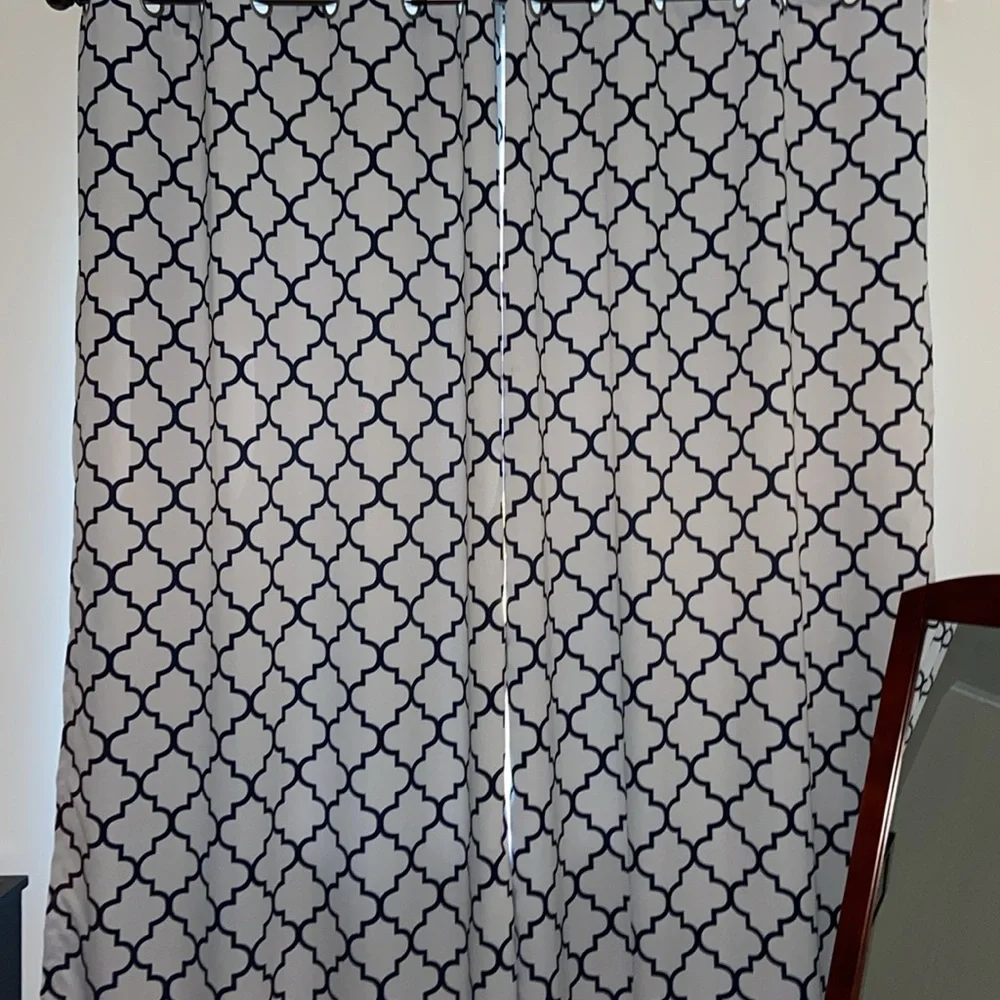 HLC Home 2 Sets of Room Darkening Curtains/Drapess